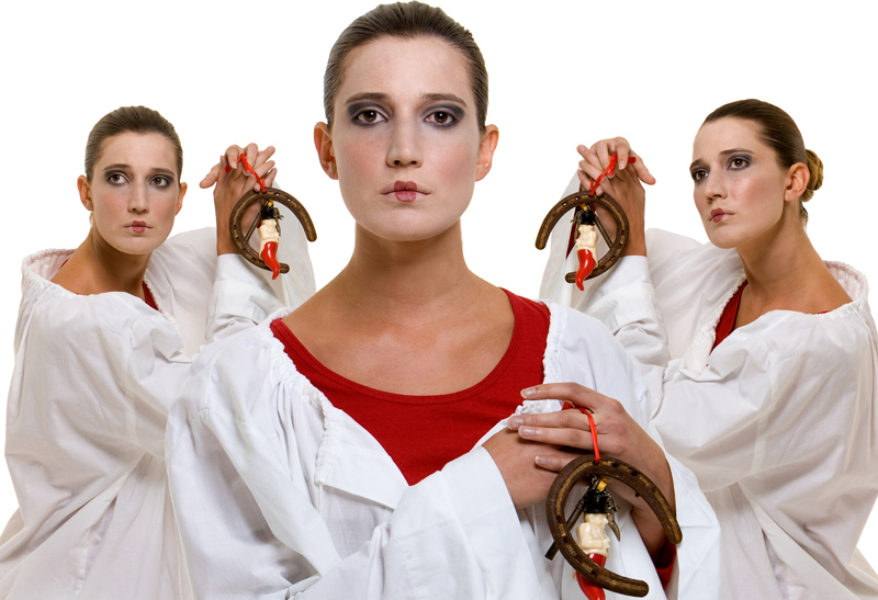 Fashion: i tre pulcinella 2, fotografia di Enrico Cortesano